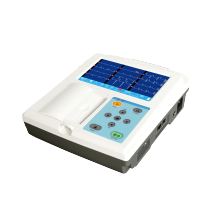 Equipo de hospital médico Pantalla digital portátil de 3 canales Cardiografía MMC27